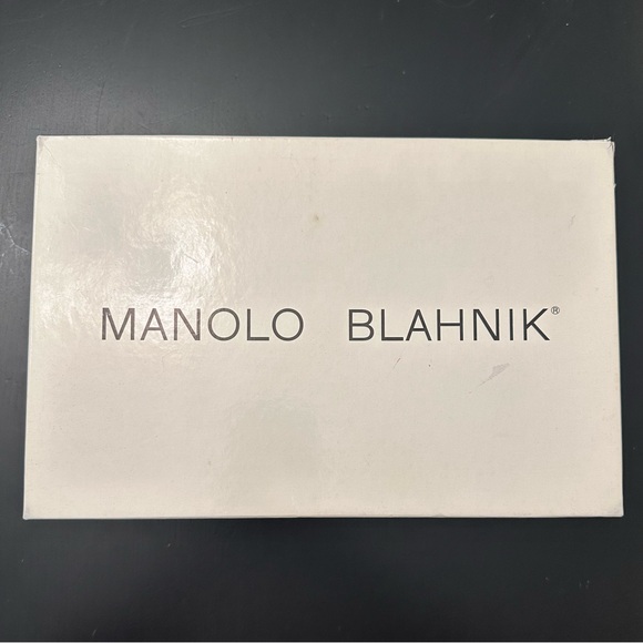 Manolo Blahnik Hangisi 105mm Satin Pink Pump 39.5 - Picture 5 of 16